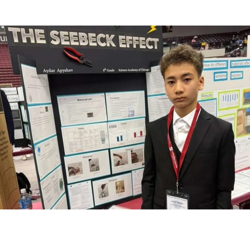 Science Academy of Chicago Students Participate in IJAS State Fair